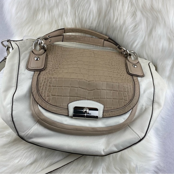 COACH KRISTIN SPECTATOR LEATHER SATCHEL BAG - Picture 2 of 9